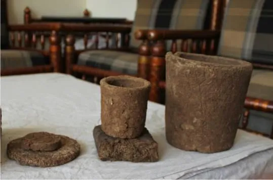 Eco-friendly cow dung pots pots for nursery