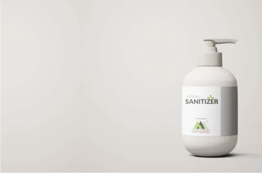 A herbal based formulation to sanitize body parts and environment